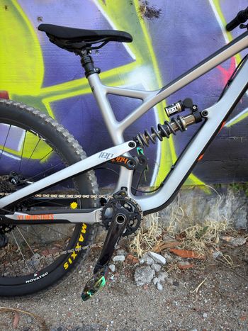 Gebrauchtes YT Jeffsy 27 CF Pro Race – Custom Highend Build 2018 Mountainbike, Hellgrau, 27, 5 (650B) — Bild 5 von 10