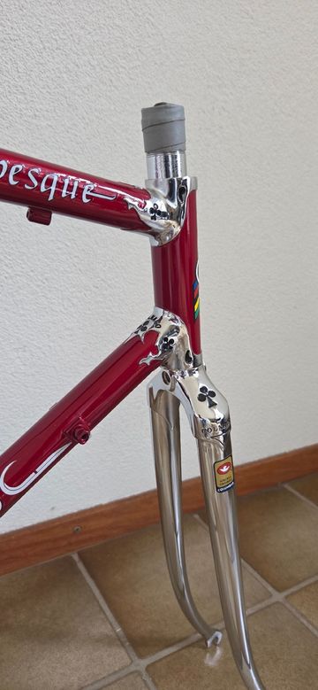 Used Colnago Arabesque Frameset 1980 Road & Gravel, Red — image 11 of 13