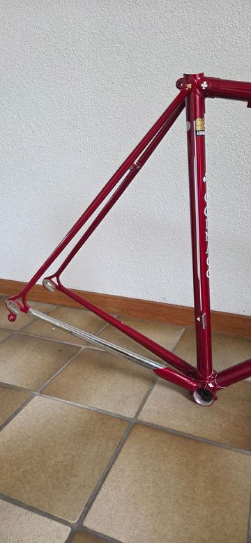 Used Colnago Arabesque Frameset 1980 Road & Gravel, Red — image 8 of 13