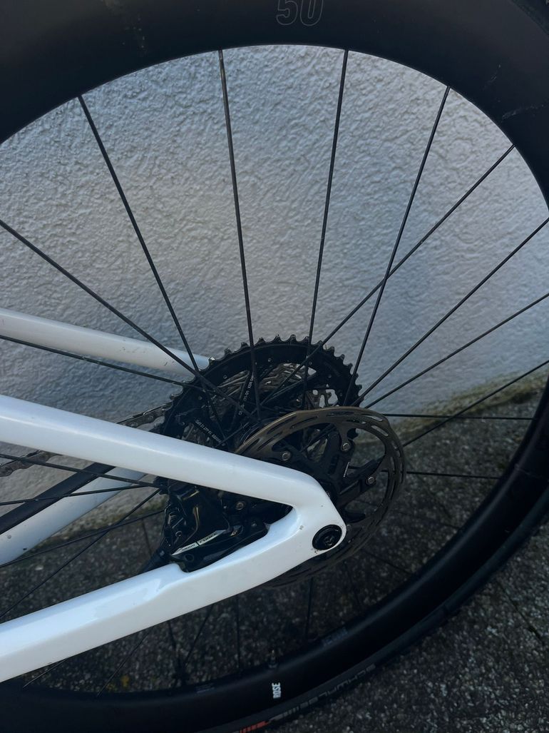 Used Rose Backroad FF Force AXS XPLR 2024 2024 Road & Gravel, White — image 16 of 21