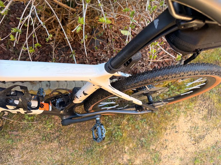 Used Canyon Grizl CF SLX 8 Di2 2024 2024 Road & Gravel, Weiß — image 4 of 8
