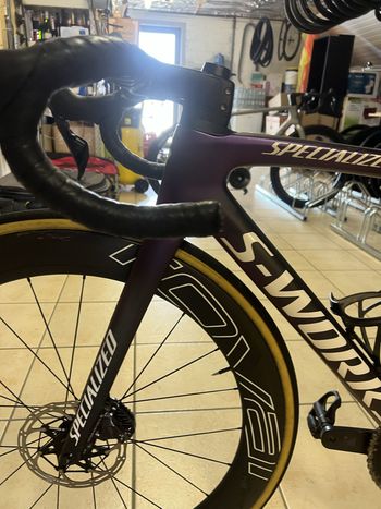 Used Specialized Tarmac SL7 Pro - Ultegra Di2 2023 2023 Road & Gravel, Purple — image 22 of 30