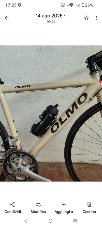Used Olmo Dynamic 2000 Road & Gravel, Light Gray — image 1 of 5