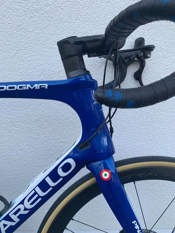 Used Pinarello Dogma Campagnolo Super Record 2019 Road & Gravel, Blue — image 18 of 19