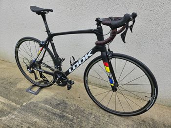Used Look Look 765 Optimum RS PROTEAM MAT 2022 Road & Gravel, Black — image 2 of 7