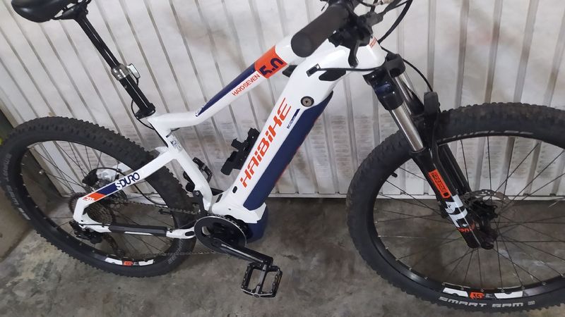 Haibike SDURO HardNine 5.0 2020 2020 Mountainbike usato, Bianco — immagine 10 di 10