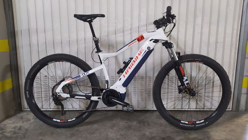Haibike SDURO HardNine 5.0 2020 2020 Mountainbike usato, Bianco — immagine 1 di 10