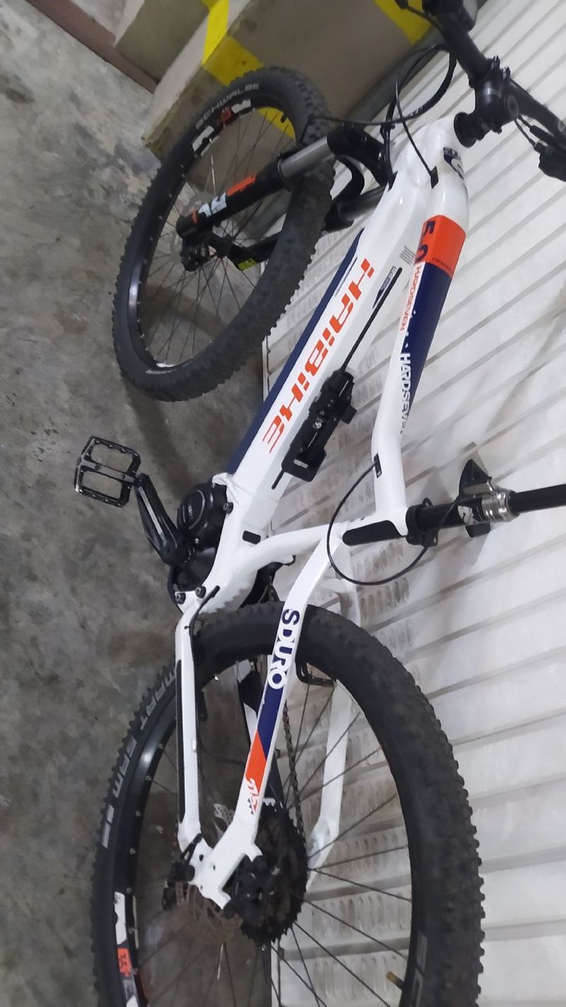 Haibike SDURO HardNine 5.0 2020 2020 Mountainbike usato, Bianco — immagine 6 di 10