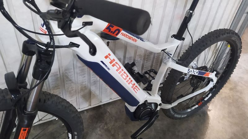 Haibike SDURO HardNine 5.0 2020 2020 Mountainbike usato, Bianco — immagine 5 di 10