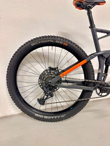 Used CUBE Stereo SRAM GX 2022 Mountainbike, Light Gray, 29 — image 6 of 10