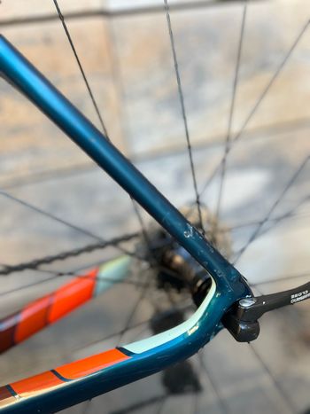 Used Trek Domane SL 8 2017 2017 Road & Gravel, Blue — image 9 of 13