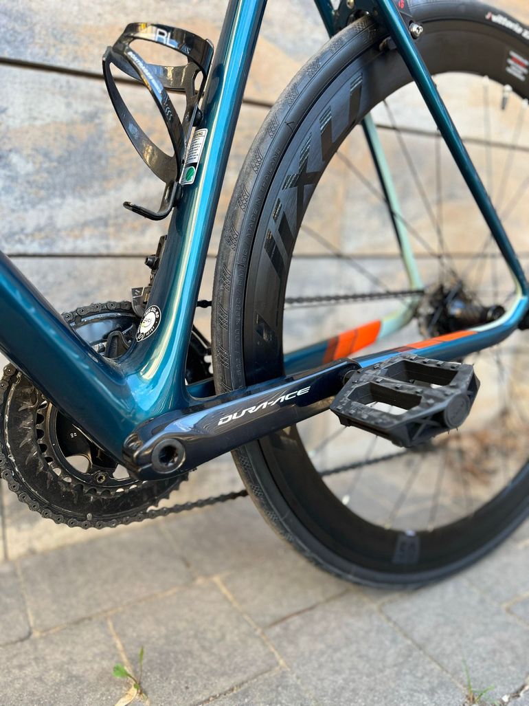 Used Trek Domane SL 8 2017 2017 Road & Gravel, Blue — image 12 of 13