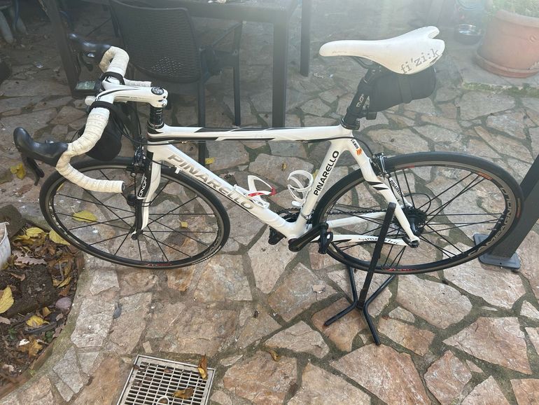 Used Pinarello Paris Campagnolo Record 2004 Road & Gravel, Weiß — image 6 of 8