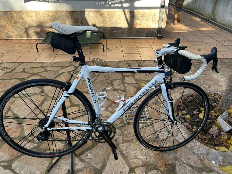 Used Pinarello Paris Campagnolo Record 2004 Road & Gravel, Weiß — image 7 of 8