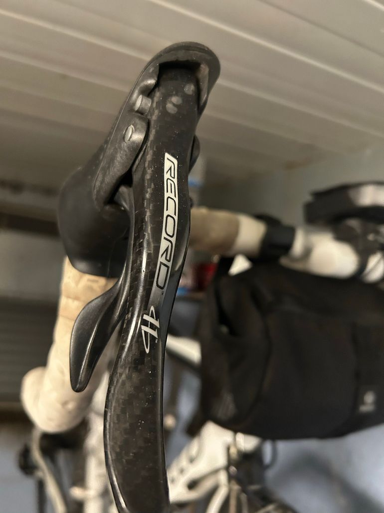 Used Pinarello Paris Campagnolo Record 2004 Road & Gravel, Weiß — image 4 of 8