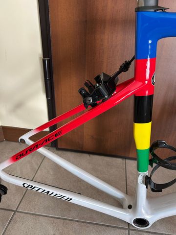 Gebrauchtes Specialized Tarmac Frameset 2018 Road & Gravel, Weiß — Bild 3 von 4