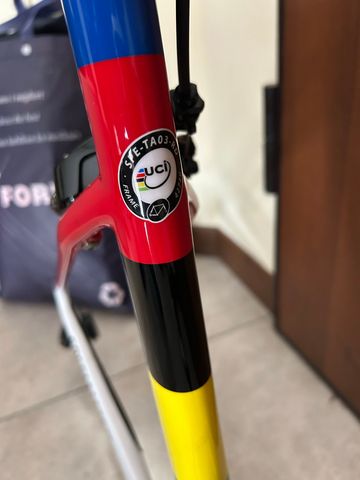Gebrauchtes Specialized Tarmac Frameset 2018 Road & Gravel, Weiß — Bild 4 von 4