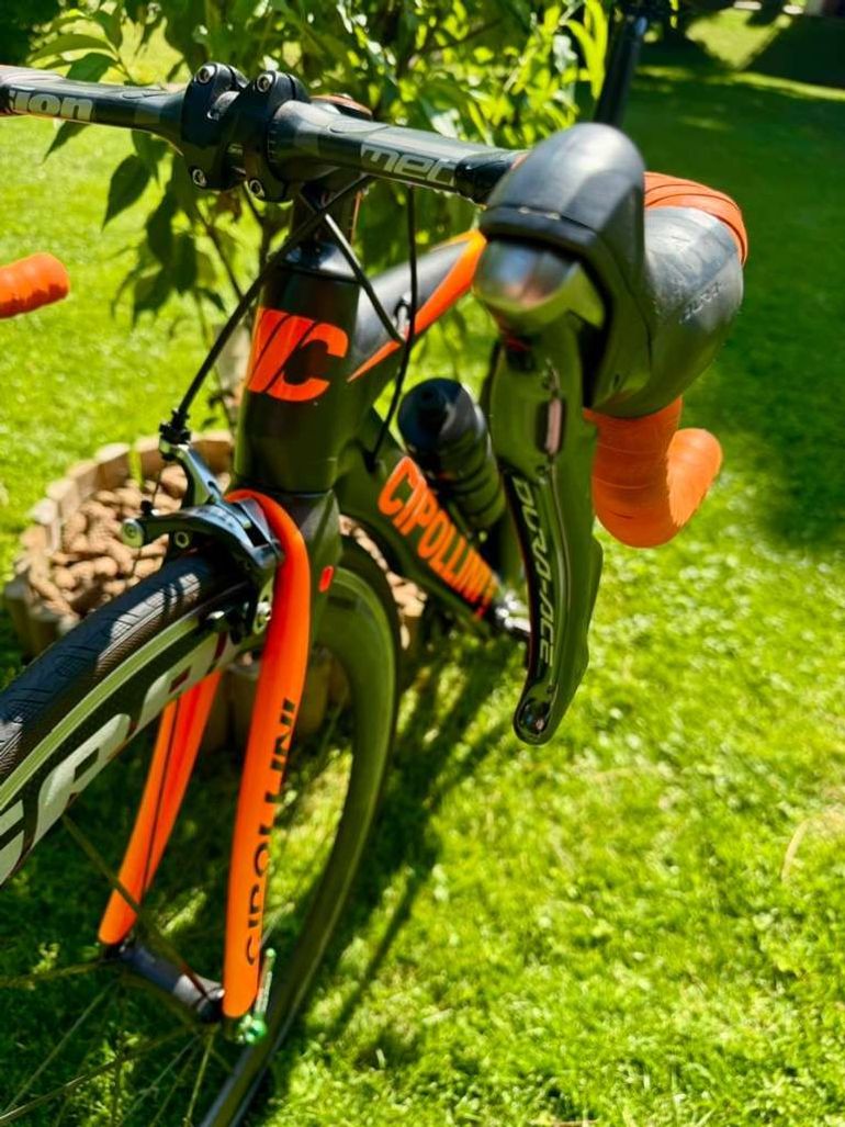 Used Cipollini Rb1k Shimano Dura Ace 2020 Road & Gravel, Orange — image 3 of 9