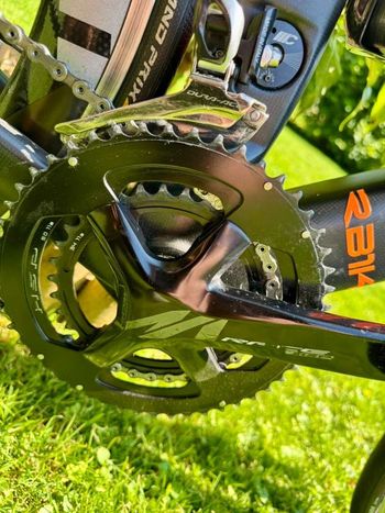 Used Cipollini Rb1k Shimano Dura Ace 2020 Road & Gravel, Orange — image 7 of 9