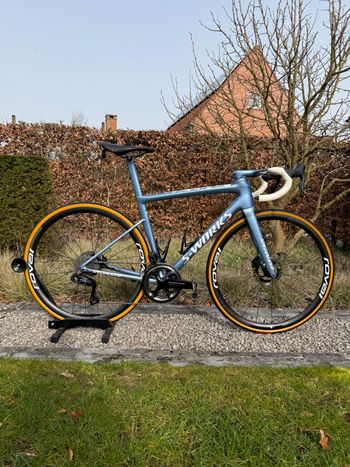 Used Specialized S-Works Tarmac SL8 - Shimano Dura-Ace Di2 2024 2024 Road & Gravel, Blue — image 1 of 10