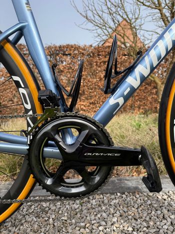 Used Specialized S-Works Tarmac SL8 - Shimano Dura-Ace Di2 2024 2024 Road & Gravel, Blue — image 4 of 10