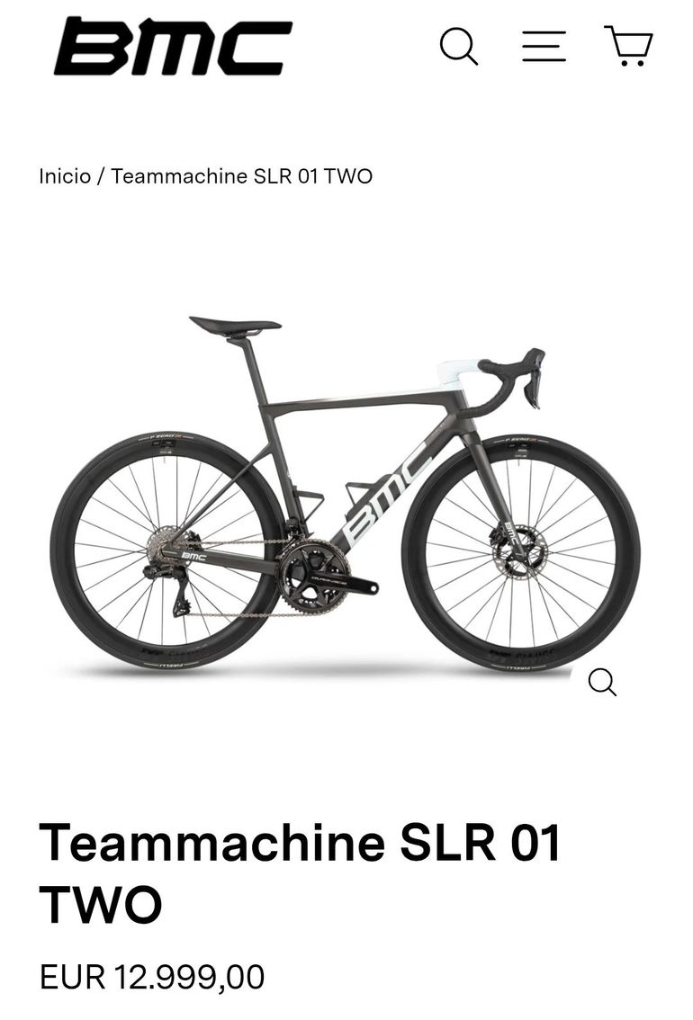 Used BMC Teammachine SLR 01 TWO 2024 2024 Road & Gravel, Black — image 6 of 8