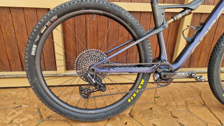 Used Orbea Oiz SRAM X0 Eagle AXS (T-Type) 2023 Mountainbike, Blue — image 5 of 17