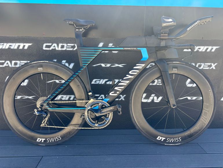 Used Canyon Speedmax CF SLX 9.0 TT 2021 2021 Road & Gravel, Nero — image 5 of 11