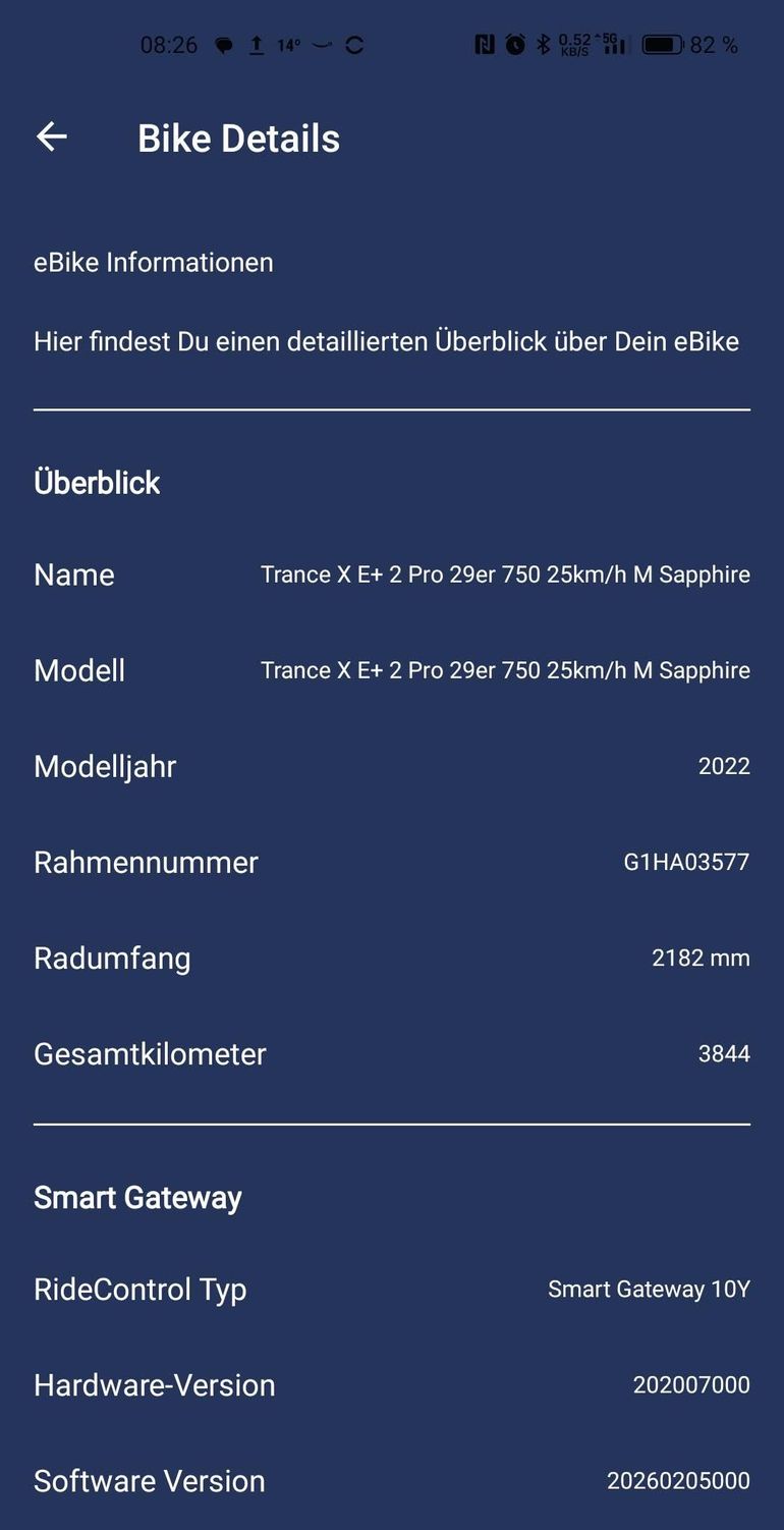 Used Giant Trance X E+ 2 2022 2022 Mountainbike, Blau, 29 — image 14 of 15