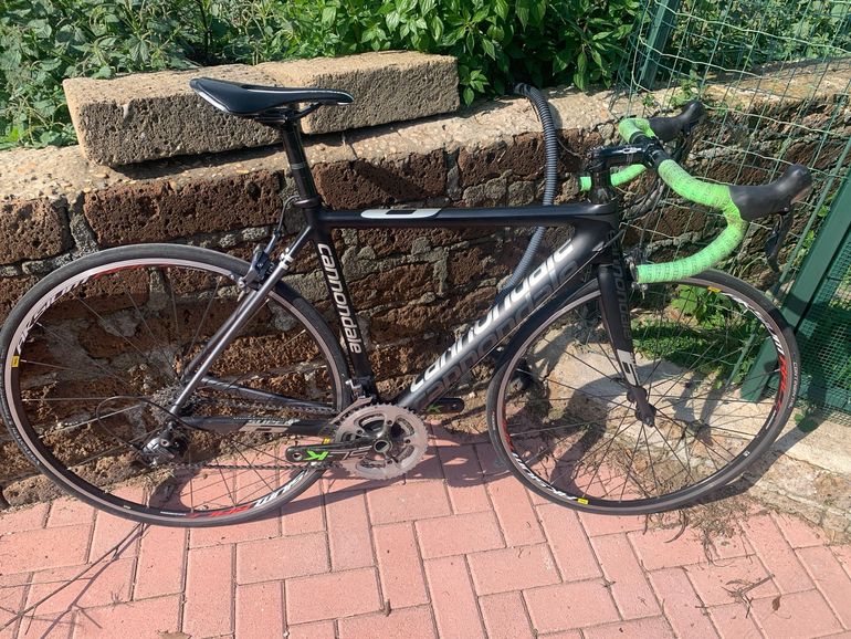 Used Cannondale Supersix Shimano 105 2014 Road & Gravel, Nero — image 2 of 4