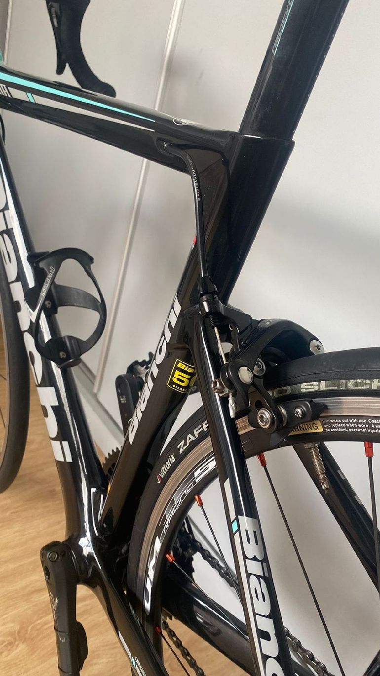 Used Bianchi Aria 105 2018 2018 Road & Gravel, Black — image 10 of 10