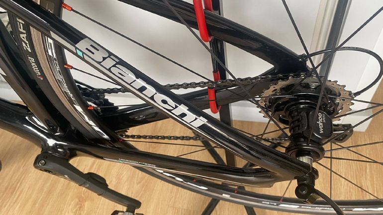 Used Bianchi Aria 105 2018 2018 Road & Gravel, Black — image 8 of 10