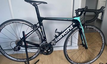 Used Bianchi Aria 105 2018 2018 Road & Gravel, Black — image 1 of 10