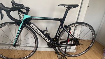 Used Bianchi Aria 105 2018 2018 Road & Gravel, Black — image 2 of 10