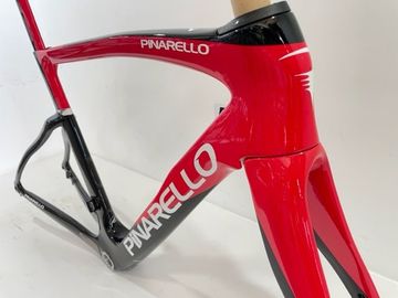Used Pinarello F9 Frameset Razor Red 53 Frameset 2025 Road & Gravel, Red — image 5 of 5