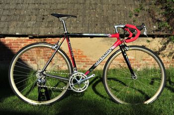 Colnago, Colnago Titanio Art Decor, Campagnolo Chorus 9s, Mavic CXP 30