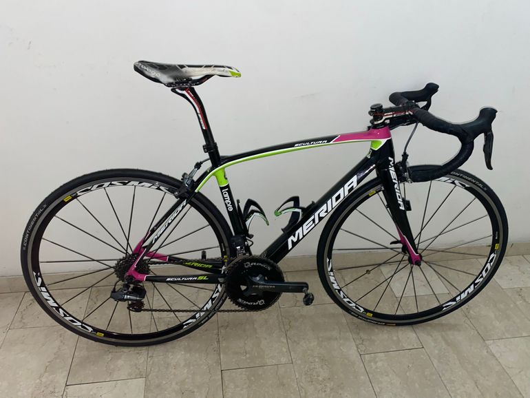 Used Merida Scultura CF Team-E 2014 2014 Road & Gravel — image 1 of 9