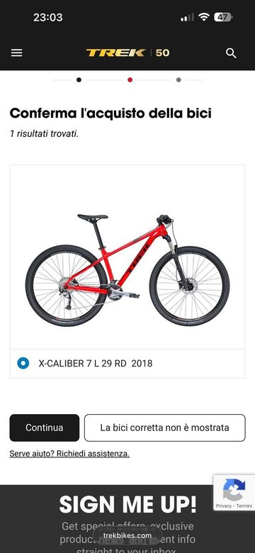 Used Trek X-Caliber 7 2018 2018 Mountainbike, Red, 27.5, 29 — image 2 of 16