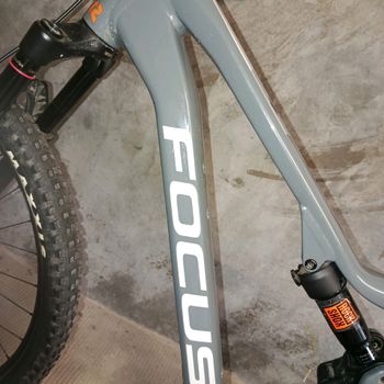 Used Focus Thron Shimano Deore 2023 Mountainbike, Light Gray — image 19 of 20
