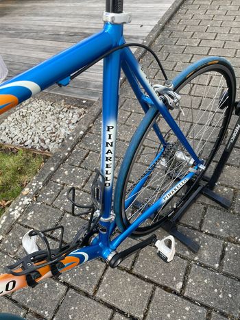 Used Pinarello Pinarello Custom Campagnolo Veloce 2002 Road & Gravel, Orange — image 2 of 8