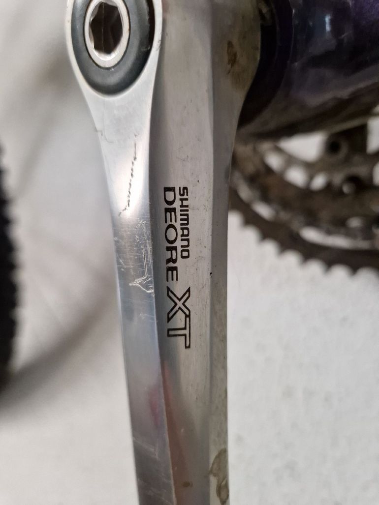 Used Cannondale Cannondale Custom Shimano Deore XT 1997 Mountainbike, Blue — image 2 of 3