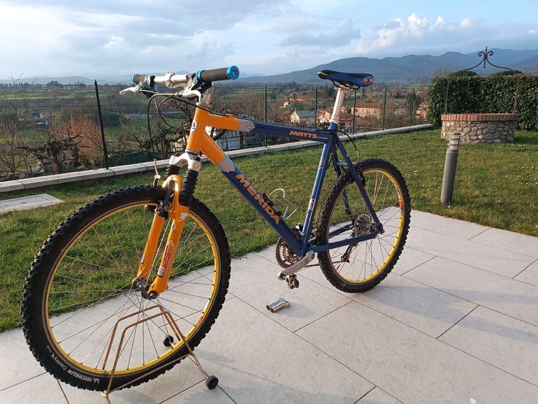 Used Merida Merida Custom Shimano Deore XT 2003 Mountainbike, Blu — image 2 of 10