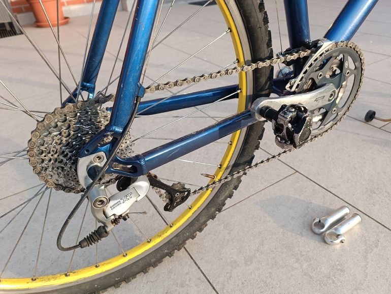 Used Merida Merida Custom Shimano Deore XT 2003 Mountainbike, Blu — image 3 of 10