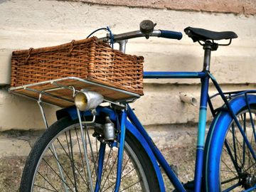 Used CLASSIC French Porteur ‘’60s 1969 Urban, Blue — image 5 of 6