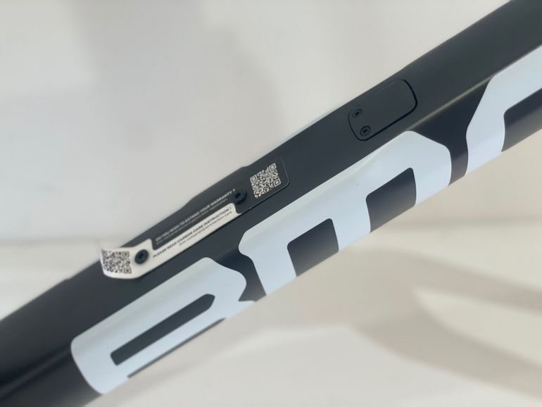 Used BMC Teammachine SLR01 Matt Black/White 58 Frameset 2024 Road & Gravel — image 5 of 5