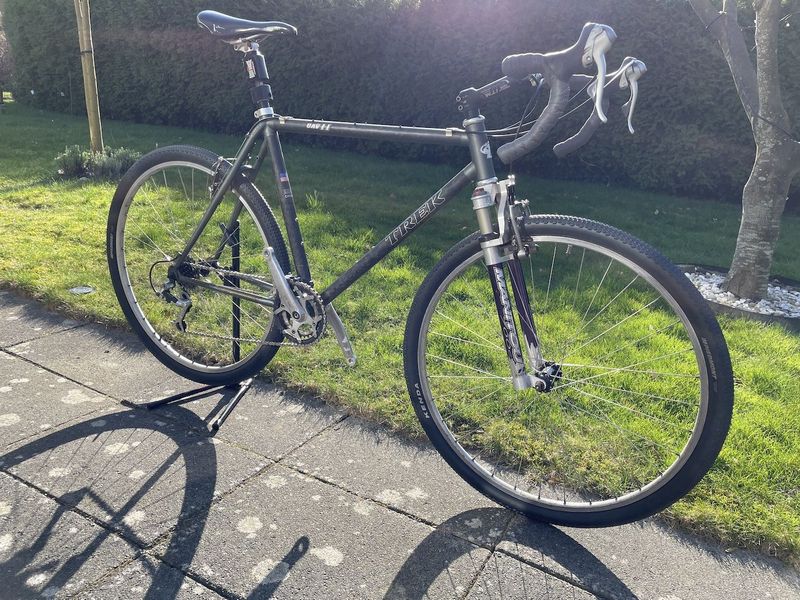Gebrauchtes Trek UAV II Gravel Allroad Carbon Alloy Collector's Item 1997 Road & Gravel