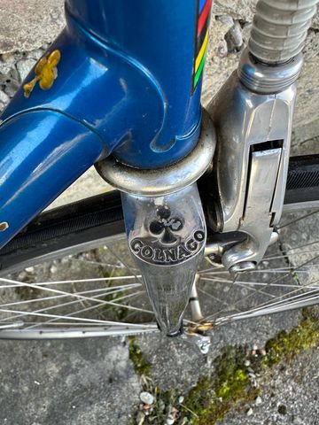 Used Colnago Mexico Campagnolo Super Record 1972 Road & Gravel, Blue — image 15 of 27
