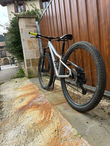 Specialiced Custom SRAM X01 Eagle AXS 2020 Mountainbike usato, Grigio chiaro — immagine 2 di 8