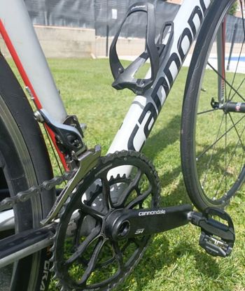 Used Cannondale SuperSix EVO Shimano Dura Ace 2016 Road & Gravel, Hellgrau — image 4 of 6