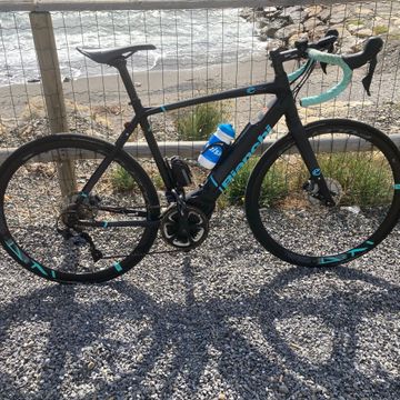 Gebrauchtes Bianchi Impulso e-allroad Shimano 105 2017 Road & Gravel, Blau — Bild 4 von 10